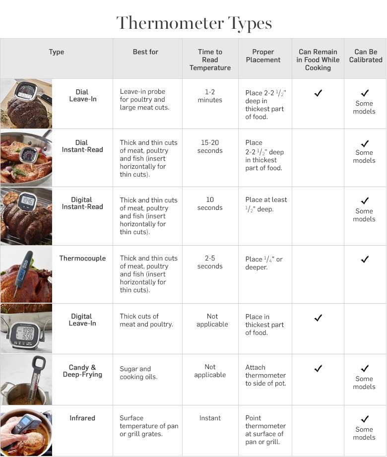Guide to Thermometers Williams Sonoma