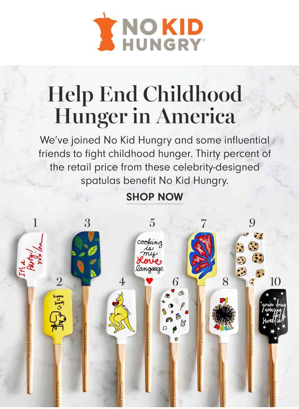 No Kid Hungry Spatulas Cooking Tools Williams Sonoma