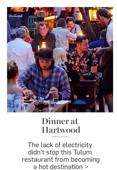 Dinner at Hartwood >