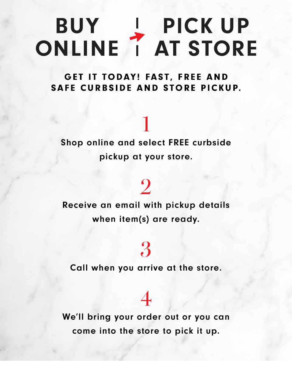 Buy Online, Pick Up In Store FAQs Williams Sonoma