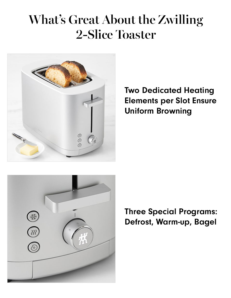 Zwilling 2Slice Toaster Williams Sonoma