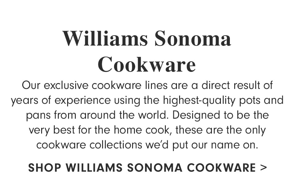 WILLIAMS SONOMA LAUNCHES NEW SHIPPING MEMBERSHIP PROGRAM WILLIAMS