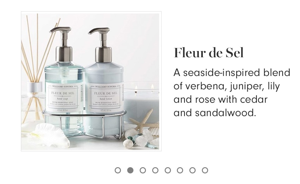 Williams Sonoma Fleur de Sel Candle Williams Sonoma