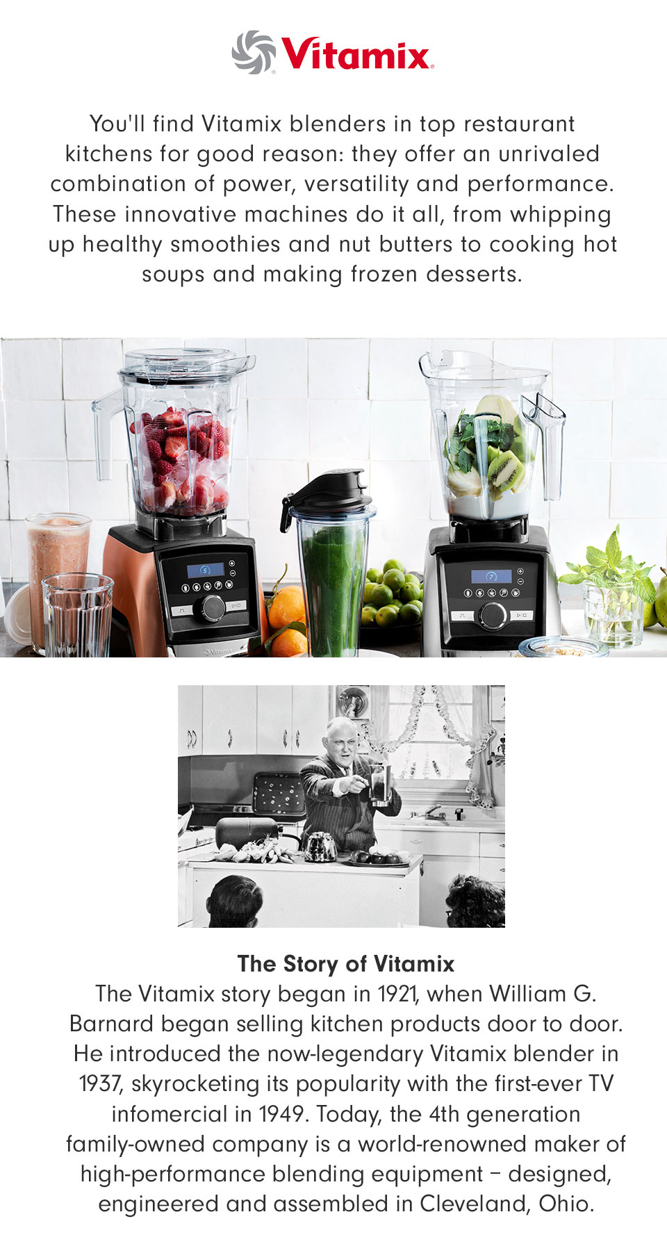Vitamix A3500 Ascent Series Blender Williams Sonoma