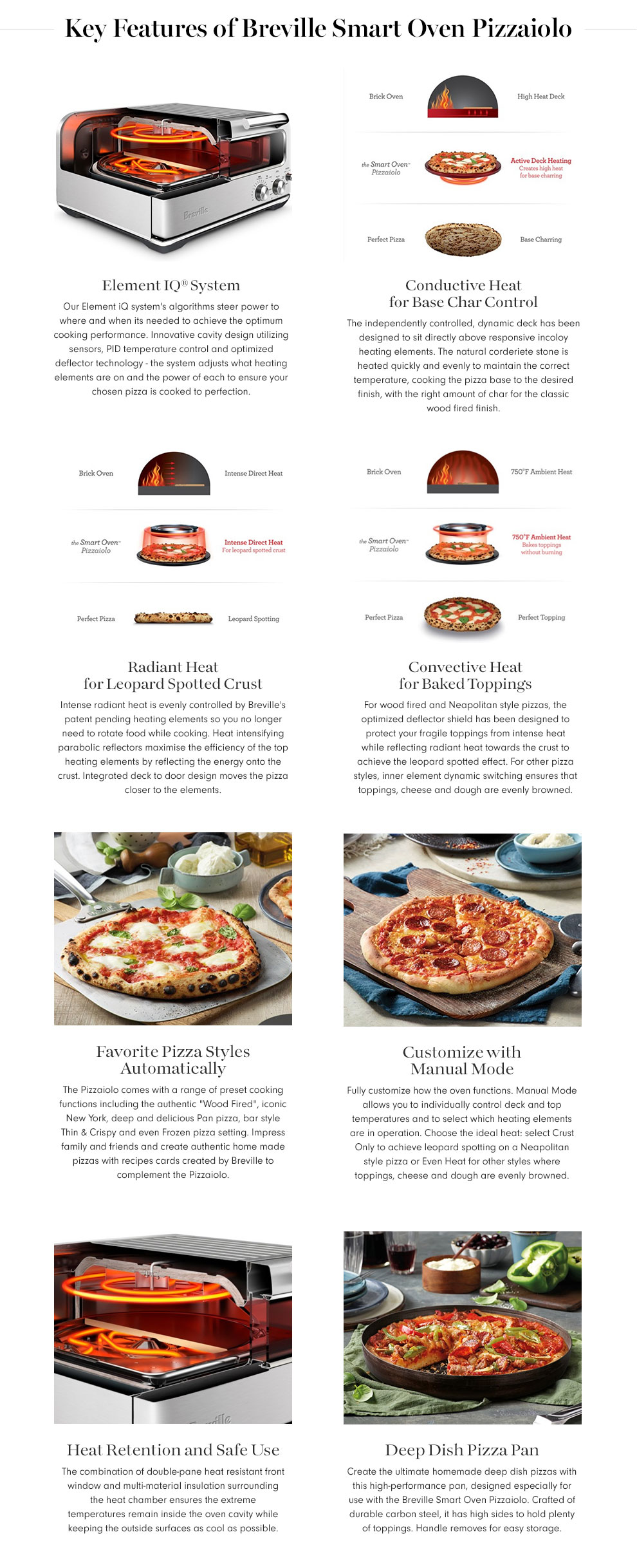 Breville Smart Oven® Pizzaiolo Pizza Oven Williams Sonoma