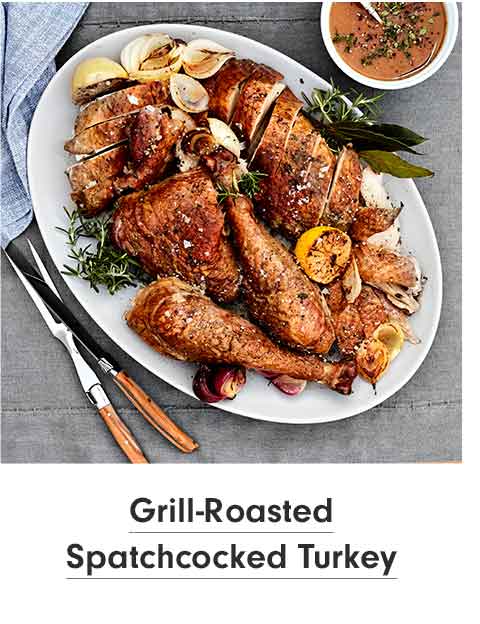 Grill-Roasted Spatchcocked Turkey