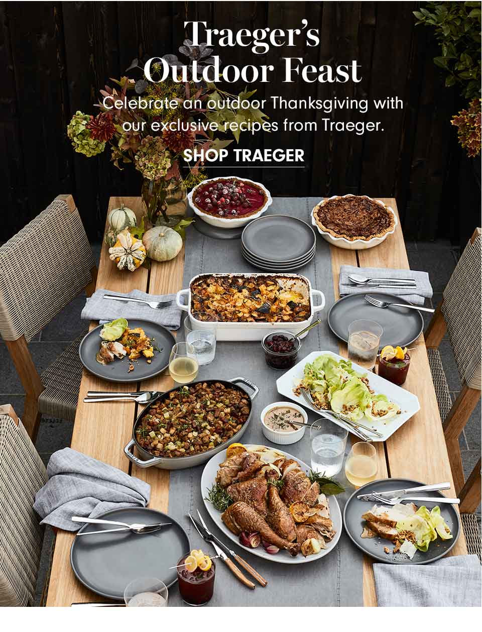 Traeger's Outdoor Feast