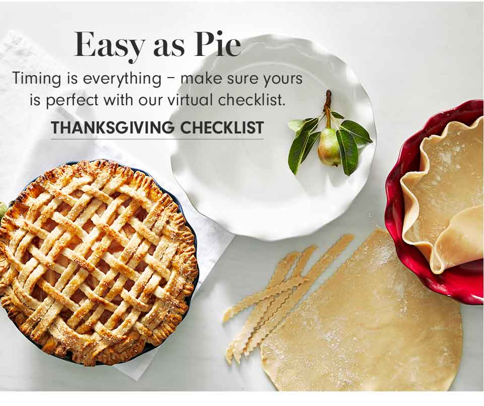Thanksgiving Checklist