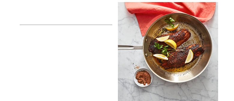 Creole Blackened Fish