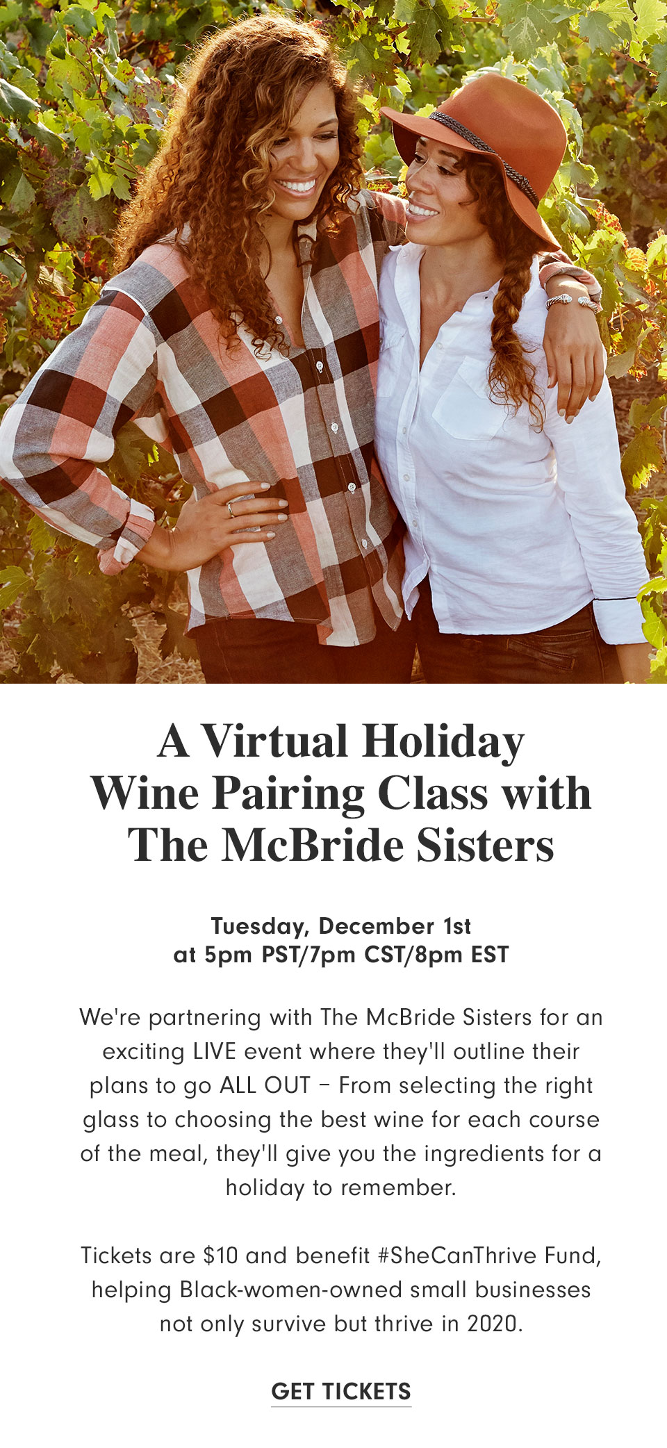 A Virtual Holiday Wine Pairing Class >