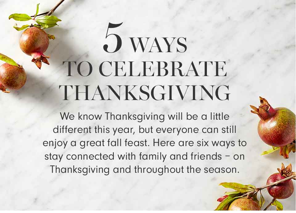 5 Ways to Celebrate Thanksgiving