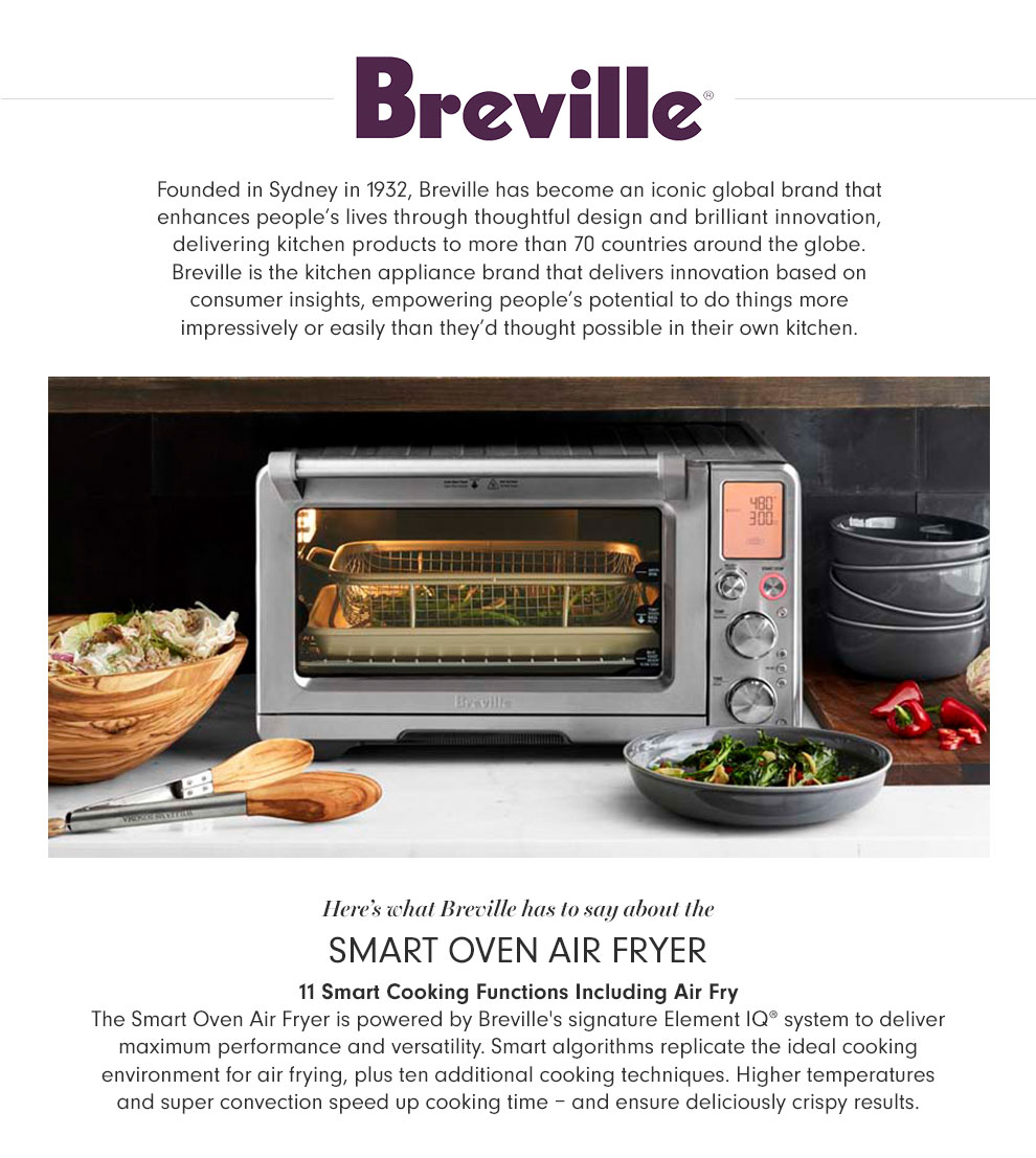 Breville Smart Oven Air Fryer Williams Sonoma