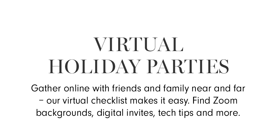 2 - Virtual Holiday Parties