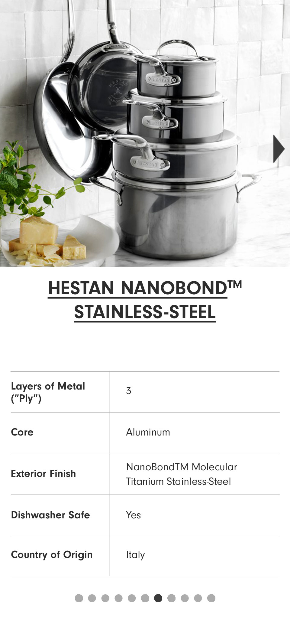 Hestan NanoBond >