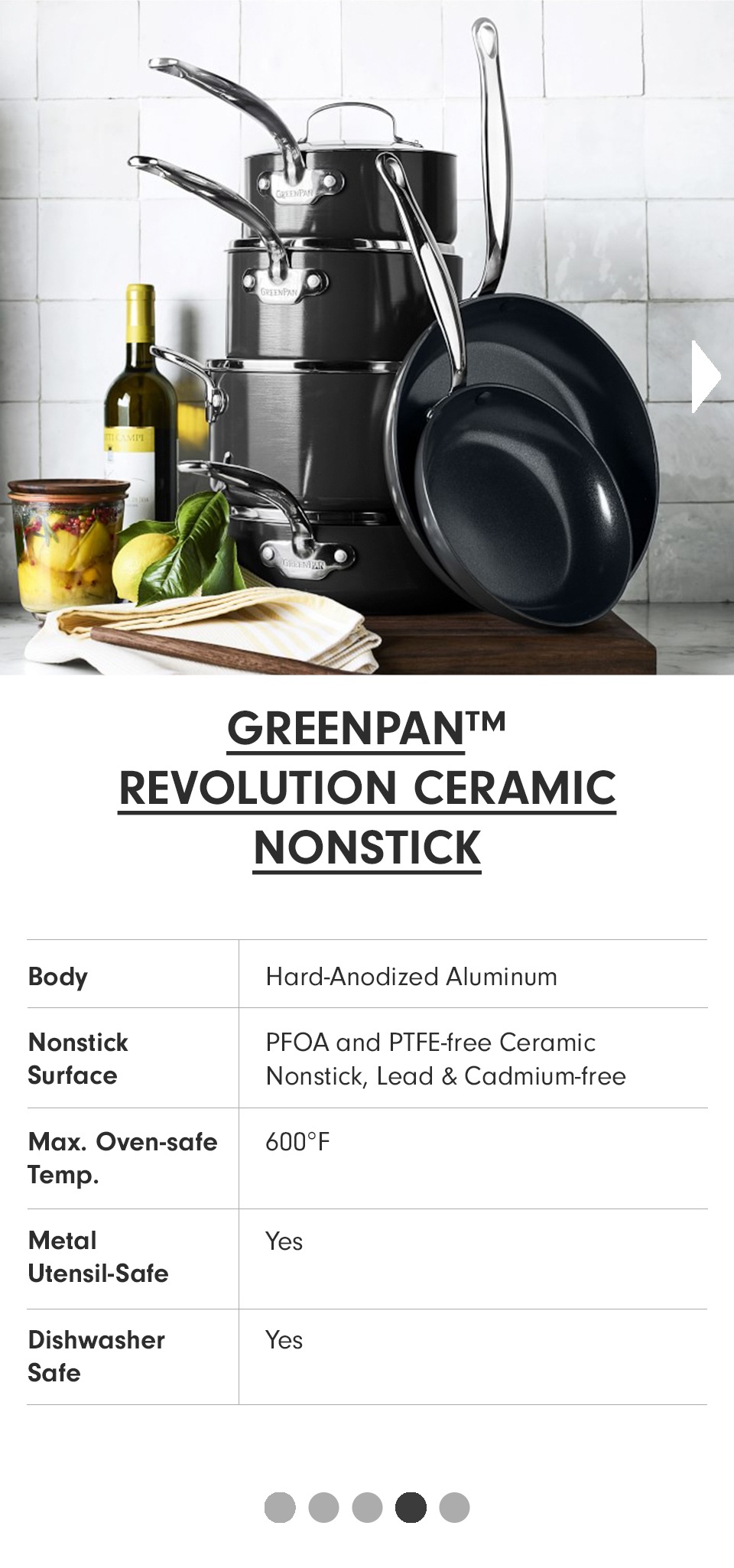 Greenpan Revolution Non-Stick >