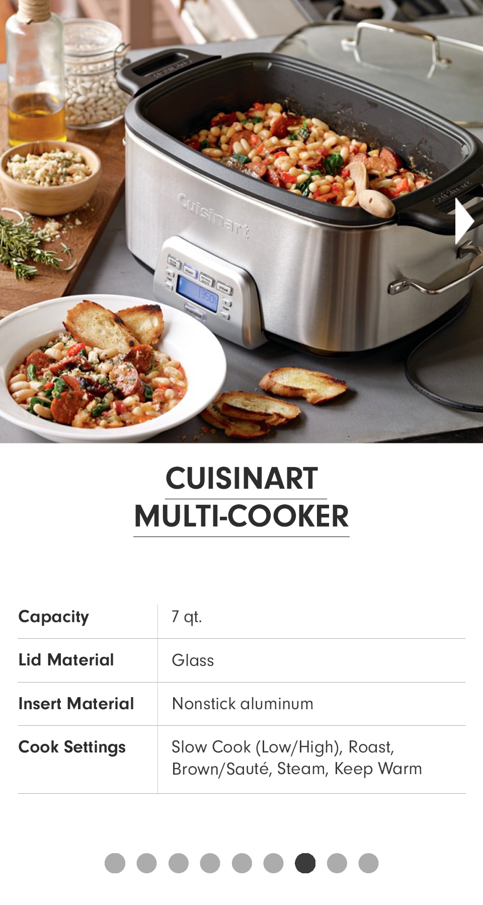 Cuisinart Multi-Cooker - 7-Qt.