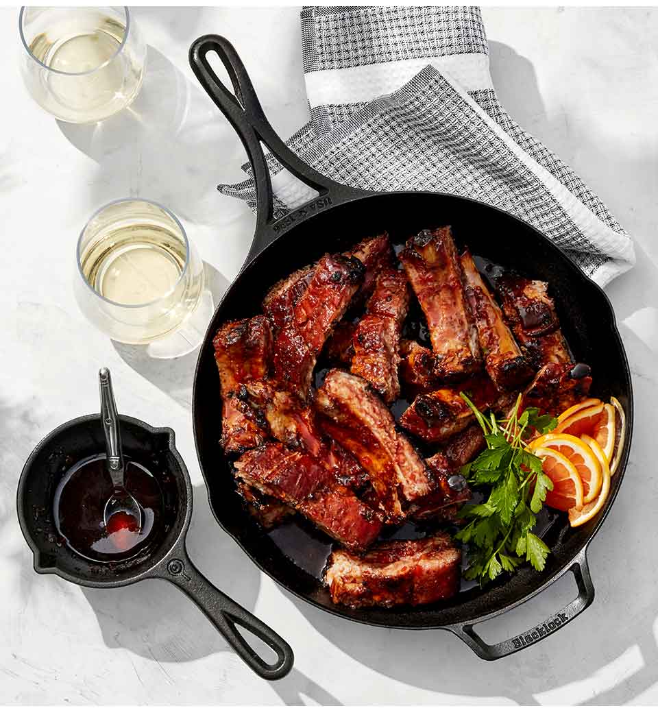 Angie Rito's Campari & Orange Sticky Ribs