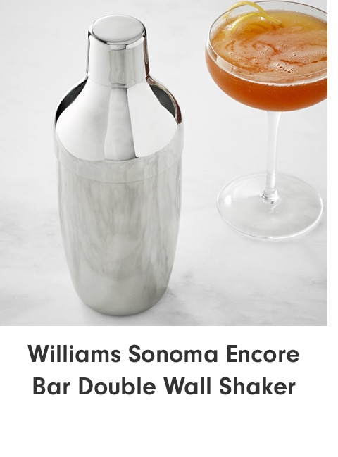 Williams Sonoma Encore Bar Double Wall Shaker