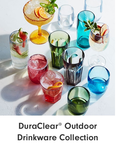 DuraClear® Outdoor Drinkware Collection