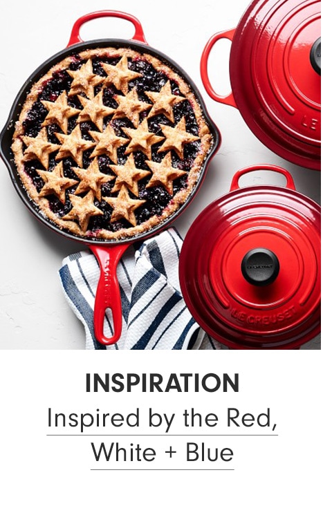Inspired by the Red, White + Blue >