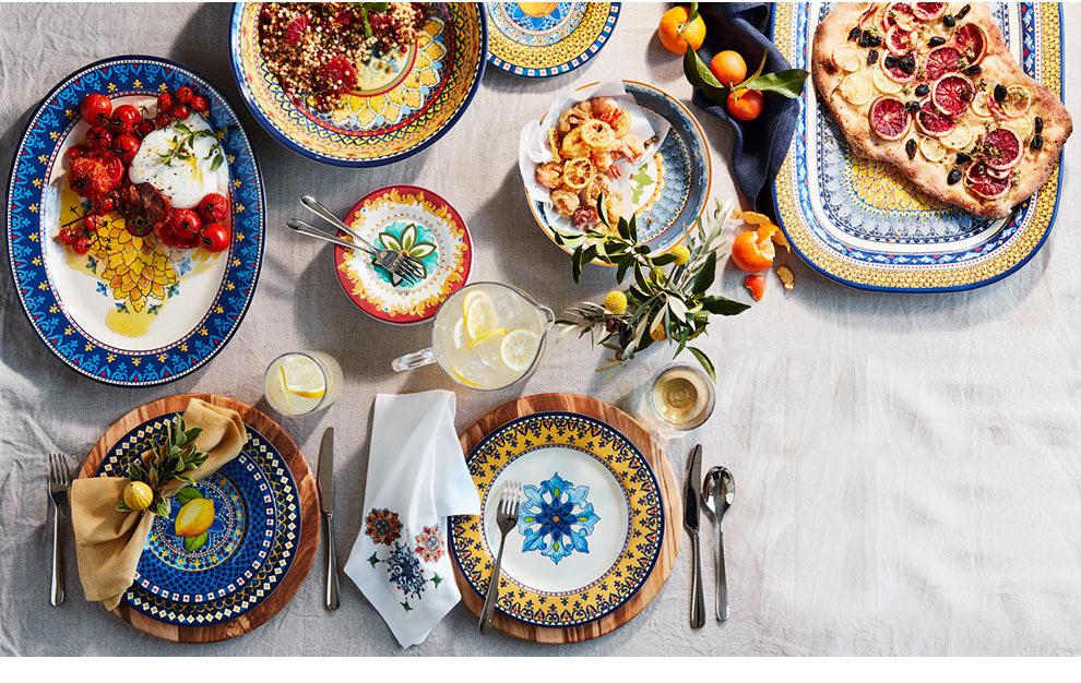 How To Set Your Summer Table: 3 Trendy Sets from Williams Sonoma