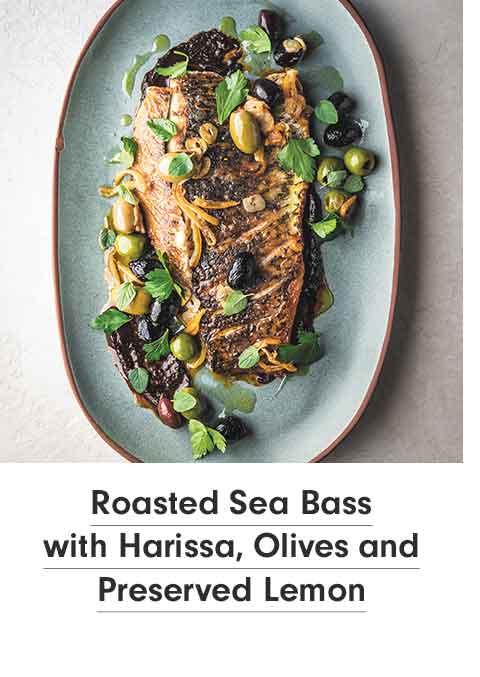 Roasted Sea Bass