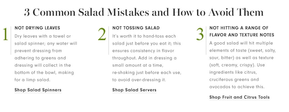 3 Common Salad Mistakes and How to Avoid Them