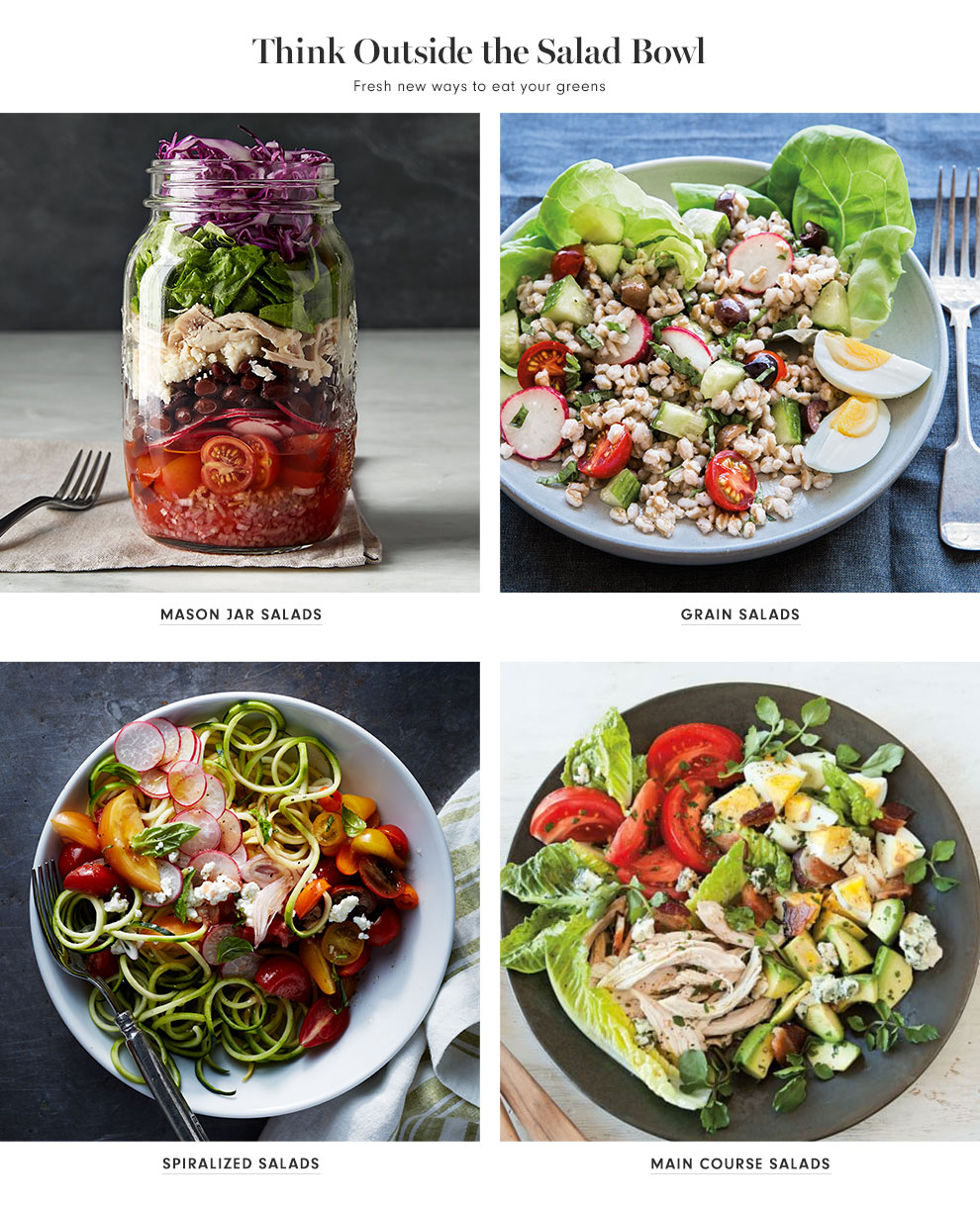 Think Outside the Salad Bowls