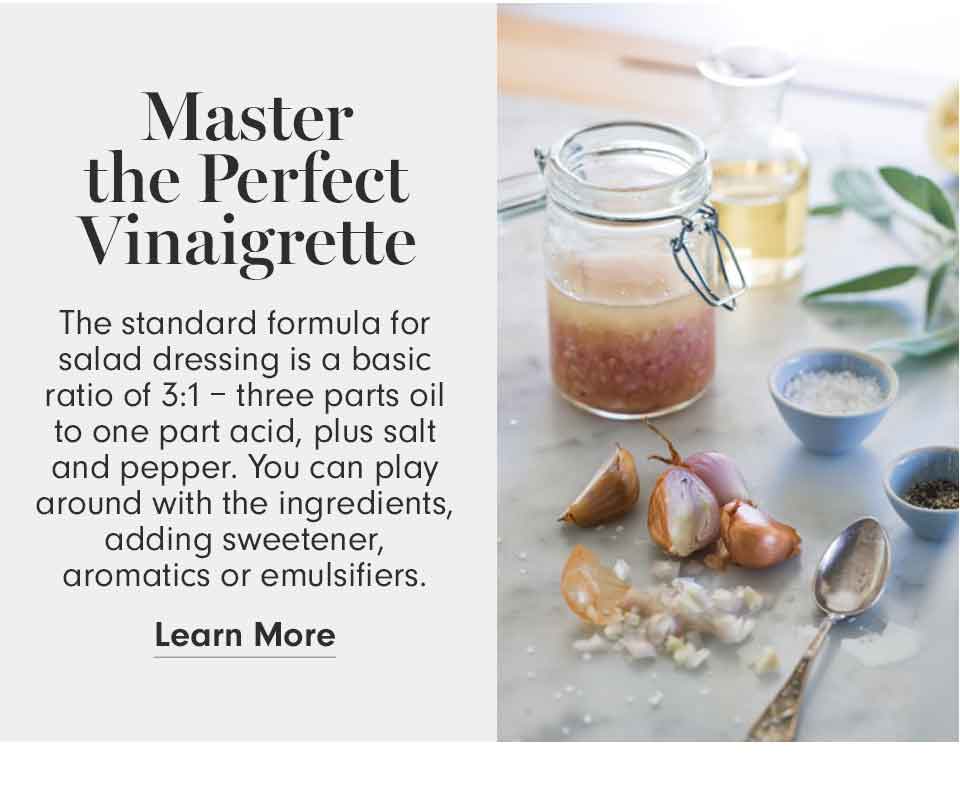 Master the Perfect Vinaigrette