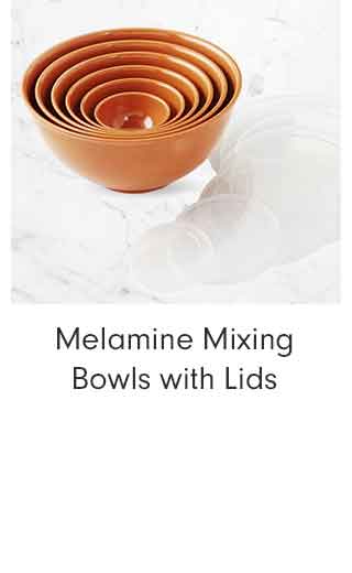 Melamine Mixing Bowls with Lids