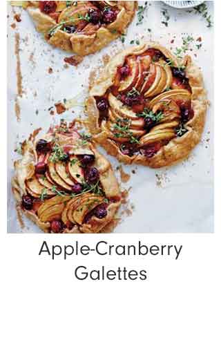 Apple-Cranberry Galettes