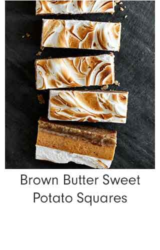 Brown Butter Sweet Potato Squares