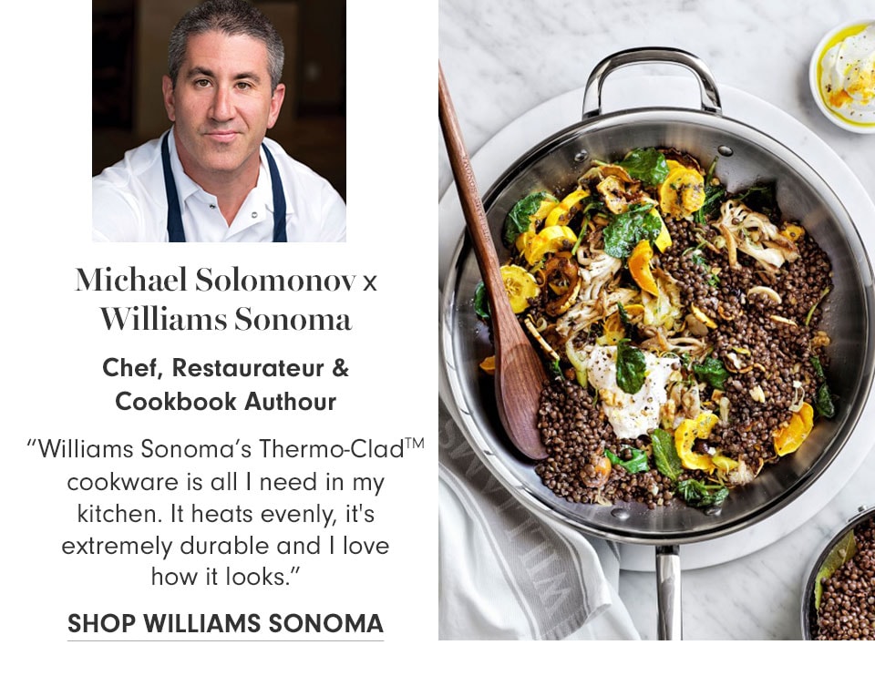 Williams-Sonoma: It's here: NEW Anolon X Cookware