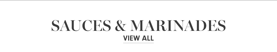Sauces & Marinades