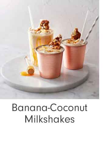 Banana-Coconut Milkshakes