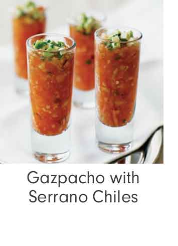 Gazpacho with Serrano Chiles