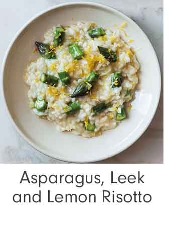 Asparagus, Leek and Lemon Risotto