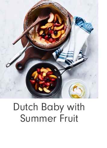 Dutch Baby with Summer Fruit