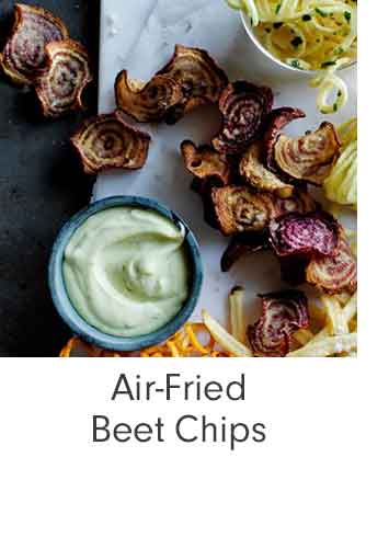 Air-Fried Beet Chips