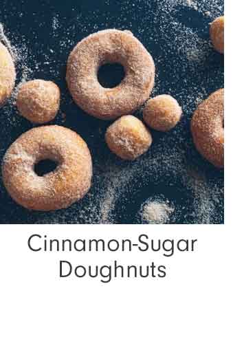 Cinnamon-Sugar Doughnuts