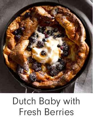 Dutch Baby with Fresh Berries