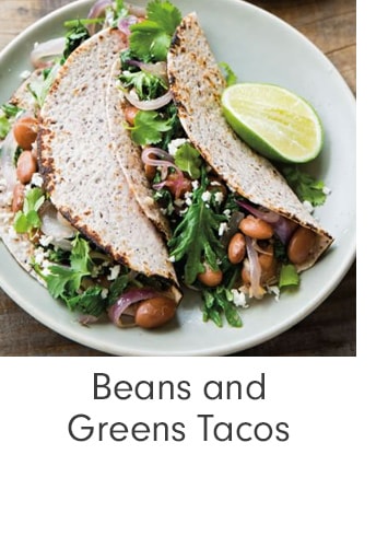 Beans and Greens Tacos
