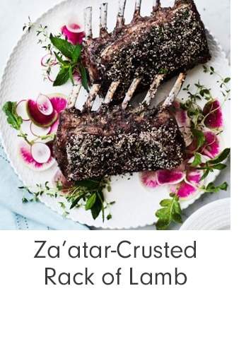 Za'atar-Crusted Rack of Lamb