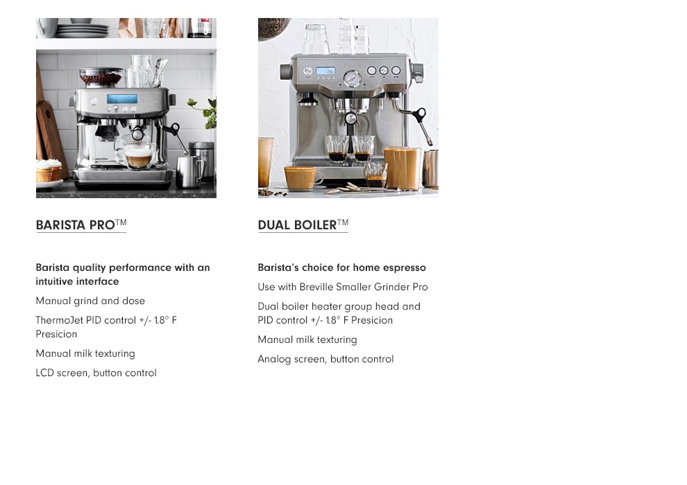 Breville Barista Express Espresso Machine Williams Sonoma