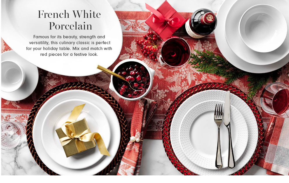 FRENCH WHITE PORCELAIN
