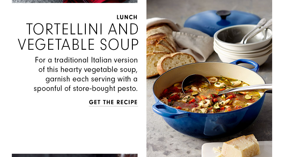 Tortellini & Vegetable Soup