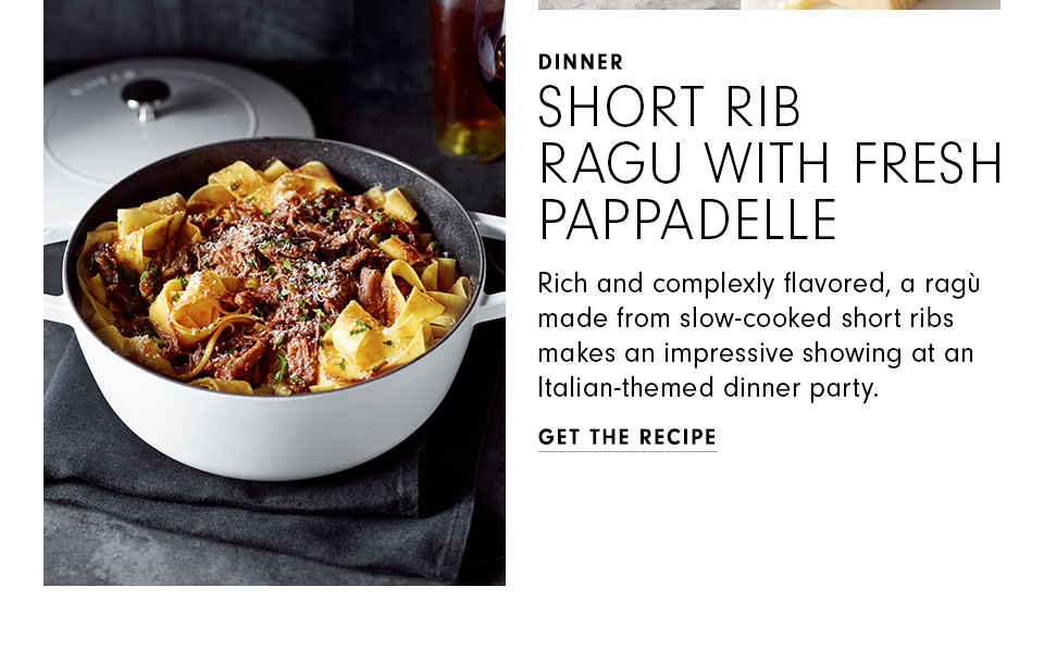 Short Rib Ragu with Fresh Papadelle