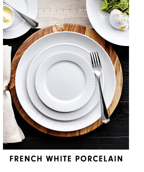 French White Porcelain Collection