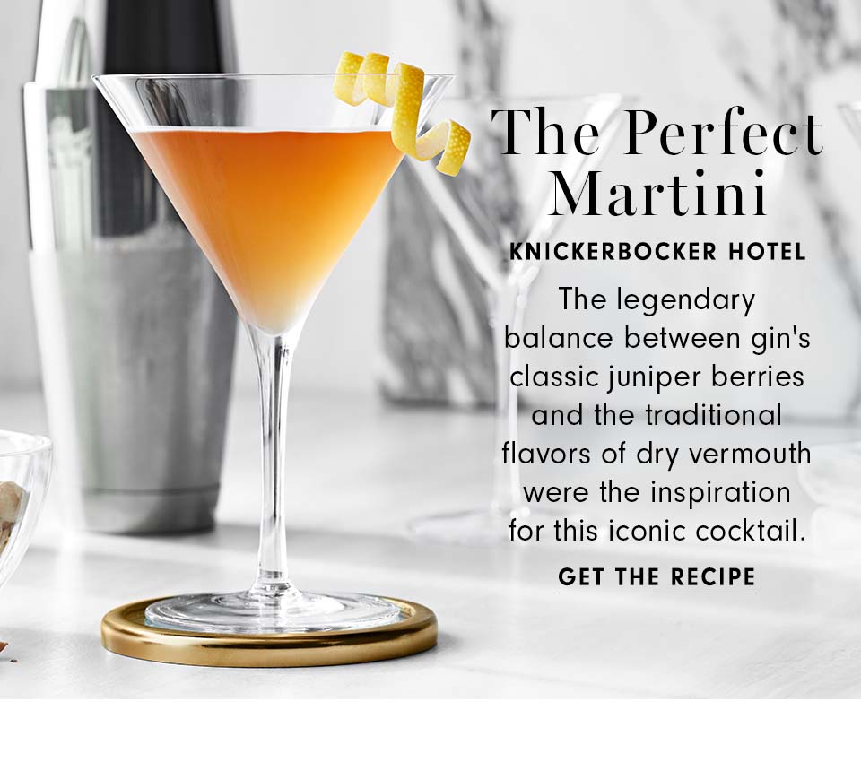 The Perfect Martini