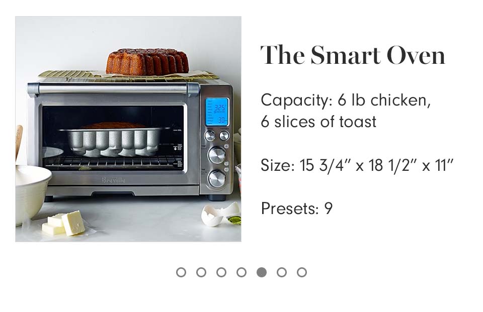 Breville The Smart Oven 6-slice 1800W Element IQ 9 Preset Programs 